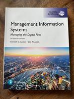 Management Information Systems - Kenneth C. Laudon, Boeken, Studieboeken en Cursussen, Nieuw, Ophalen of Verzenden, Pearson, HBO