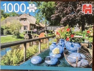 Jumbo puzzel 1000 stukjes Giethoorn beschikbaar voor biedingen