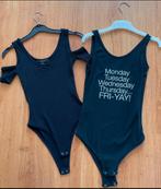 2 Zwarte Bodysuits XS (34) - Zo goed als nieuw!, Zwart, Ophalen of Verzenden, Zo goed als nieuw, Coolcat