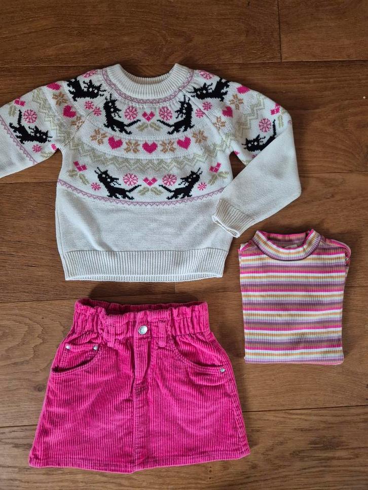 Hema setje 'Siepie' maat 110/116, Kinderen en Baby's, Kinderkleding | Maat 110, Gebruikt, Meisje, Setje, Ophalen of Verzenden