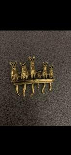 Katten broche, Ophalen of Verzenden, Nieuw, Overige materialen
