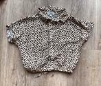 Korte blouse met panterprint (140), Kinderen en Baby's, Kinderkleding | Maat 140, Tom Tailor, Meisje, Overhemd of Blouse, Ophalen of Verzenden