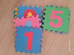 Foam puzzelmat cijfers, Kinderen en Baby's, Ophalen of Verzenden, Gebruikt