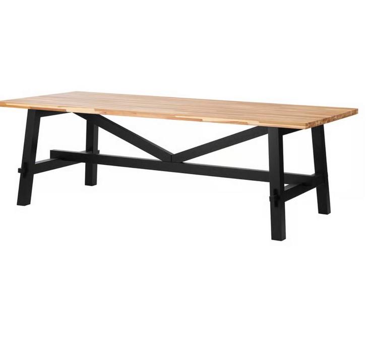 Skogsta Eettafel 235x100 - Direct Ophalen!, Huis en Inrichting, Tafels | Eettafels, Gebruikt, 100 tot 150 cm, 200 cm of meer, Vijf personen of meer