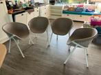 Kobi eetkamerstoel van Alias met leren bekleding 4 stuks, Ophalen, Gebruikt, Overige kleuren, Design