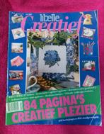 Tijdschrift Libelle Creatief 84 blz jaargang 1 nr 1- 1990, Ophalen of Verzenden, Gebruikt