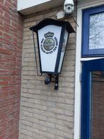 Buiten lamp Warsteiner, Verzamelen, Biermerken, Ophalen, Gebruikt, Reclamebord, Plaat of Schild, Overige merken
