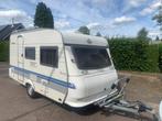 Caravan Hobby Deluxe 400 SF, Caravans en Kamperen, Caravans, Hobby, Treinzit, 750 - 1000 kg, Particulier