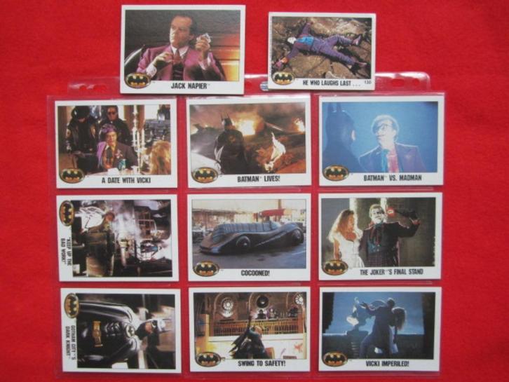 Collector's Cards Batman, Spawn, Jurassic Park, Men in Black, Verzamelen, Film en Tv, Foto of Kaart, Ophalen of Verzenden