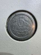 5 Cent 1907 Wilhelmina - Zeldzame Munt, Zilver, Ophalen of Verzenden, Koningin Wilhelmina, Losse munt