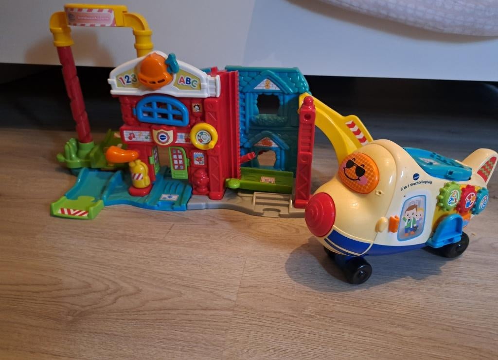 Vtech zoef zoef auto's Brandweerkazerne, Handmatig, Ophalen, Overige merken, Racebaan