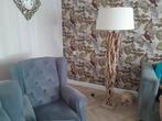 Houten staande lamp, Ophalen, Zo goed als nieuw, Hout, 150 tot 200 cm