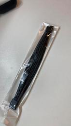 nieuwe herenarmband, Ophalen, Zo goed als nieuw, Zwart, Leer