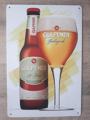 Gulpener Biologisch 20x30 cm Reclamebord  beschikbaar voor biedingen