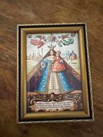 Oude religieuze prent in lijst Kevelaer, Antiek en Kunst, Antiek | Religie, Ophalen of Verzenden