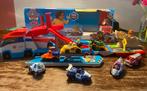 Paw patroller bus met 7 metalen pup autos en doos, Ophalen of Verzenden, Zo goed als nieuw