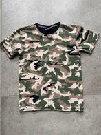Tom du, jongens t shirt legergroen/camouflage, 164/170, Tom du, Jongen, Ophalen of Verzenden, Zo goed als nieuw