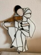 Tiffany Violiste / Pierrot Raamhanger, Huis en Inrichting, Woonaccessoires | Wanddecoraties, Ophalen of Verzenden