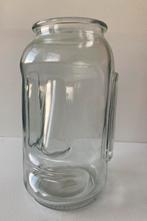 Prachtige decoratie glazen vaas  in de vorm van een hoofd, Ophalen, Overige kleuren, Minder dan 50 cm, Glas