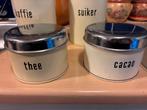 Antieke voorraadbussen Brabantia, Verzamelen, Blikken, Ophalen, Gebruikt, Overige