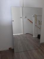 Grote facetgeslepen spiegel, 90 X  60, Ophalen, Zo goed als nieuw, Minder dan 100 cm, Rechthoekig