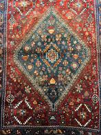 Antik Perzisch Tapijt Qashqai ( Carpet / Rug ) 171 x 124 cm, Gebruikt, Wol, Ophalen of Verzenden, NA