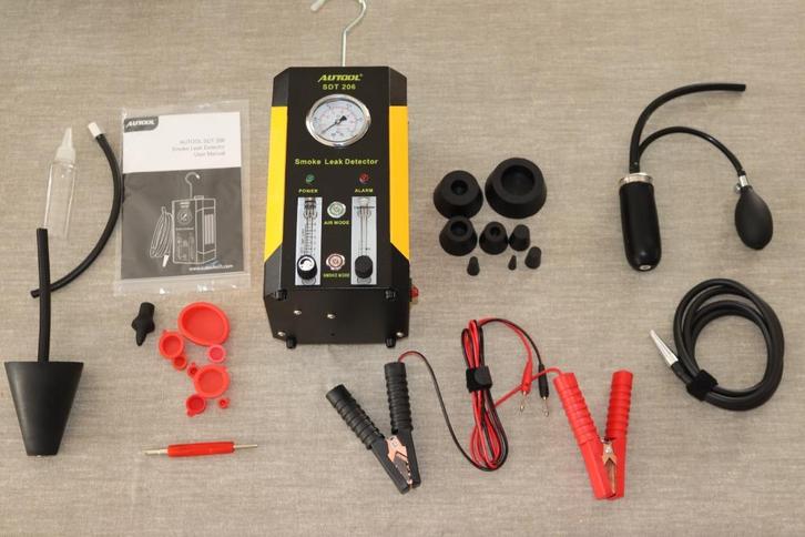 Rook tester met druk- en rookvolume regeling lek tester, Auto diversen, Autogereedschap, Nieuw, Verzenden