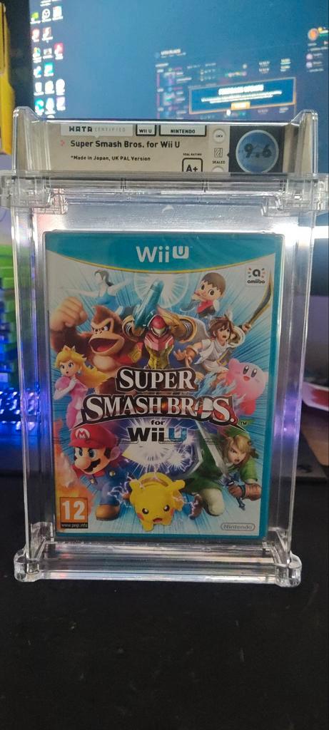 Super Smash Bros. Wii U - WATA 9.6 Mint!, Spelcomputers en Games, Games | Nintendo Wii U, Nieuw, Vechten, 3 spelers of meer, Vanaf 12 jaar