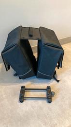 Racktime dubbele fietstas gebruikt, Fietsen en Brommers, Fietsaccessoires | Fietstassen, Ophalen of Verzenden, Gebruikt