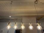 Design aluminium en plexiglas lamp, Huis en Inrichting, Lampen | Hanglampen, Gebruikt, Ophalen of Verzenden