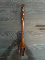 Afrikaans houtgesneden slavork, Antiek en Kunst, Ophalen