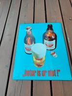 Amstel Reclamebord - Beter is er niet!, Ophalen of Verzenden, Gebruikt, Reclamebord, Plaat of Schild, Amstel