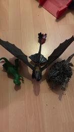 Hoe tem je n draak diguur en 2 apeelgoed dino’s, Kinderen en Baby's, Speelgoed | Actiefiguren, Ophalen of Verzenden, Zo goed als nieuw