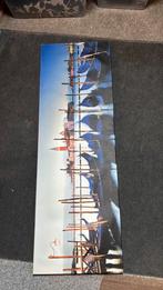 Canvas, Ophalen of Verzenden, Zo goed als nieuw, Schilderij, Minder dan 50 cm