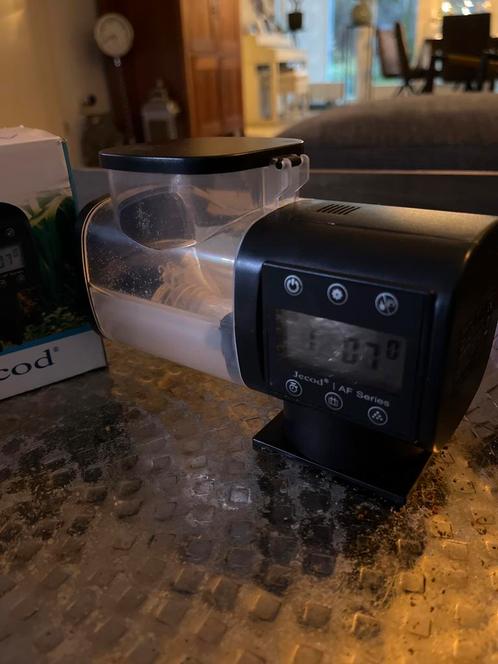Jecod AF-500 Automatische Visvoeder - voor aquarium, Dieren en Toebehoren, Vissen | Aquaria en Toebehoren, Zo goed als nieuw, Ophalen of Verzenden