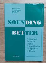 B. Collins - Sounding Better, Boeken, Gelezen, Ophalen of Verzenden, B. Collins, Nederlands