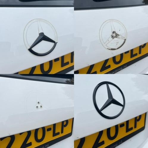 mercedes achterklep ster glans zwart C-klasse A-klasse w177, Auto diversen, Autogereedschap, Nieuw, Ophalen of Verzenden