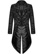 Zwarte victoriaanse heren tailcoat jas / steampunk gothic, Verzenden, Nieuw, Overige maten, Kleding