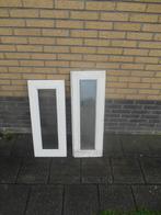 2x wc raam valraam dubbelglas  79,0 x 33,0  en 87,0 x 30,5, Ophalen, Gevelraam of Ruit, Minder dan 80 cm, 80 tot 120 cm