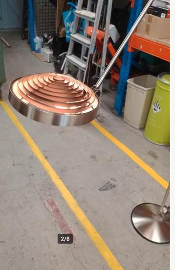 Vintage Lumina Italy vloerlamp met lange arm beschikbaar voor biedingen