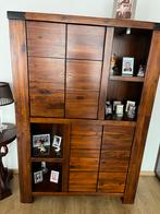 Mooie Houten Kast - Opbergruimte, Ophalen, 100 tot 150 cm, Zo goed als nieuw, Met lade(s)