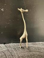Zilveren Miniatuur Giraffe, Verzenden, Zilver