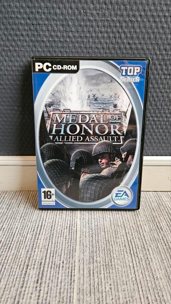 Medal Of Honor Allied Assault, Pc, Spelcomputers en Games, Games | Pc, Refurbished, Shooter, 1 speler, Vanaf 16 jaar, Verzenden