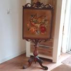^Scherm voor in de Schouw - Haardscherm - Borduurwerk -Fraai, Antiek en Kunst, Ophalen