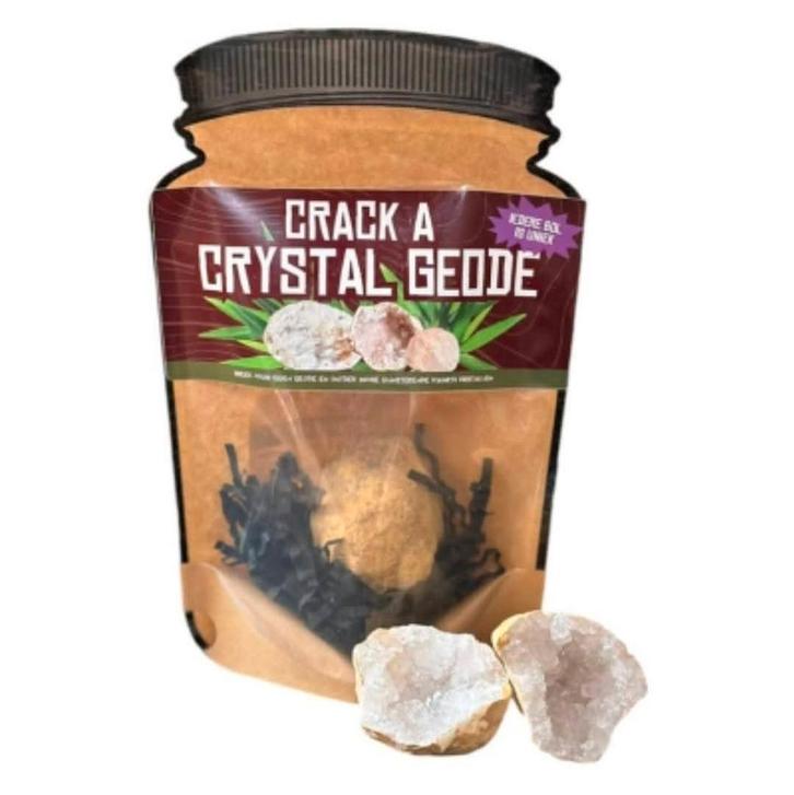 Zelf je geode kraken, Verzamelen, Mineralen en Fossielen, Ophalen of Verzenden