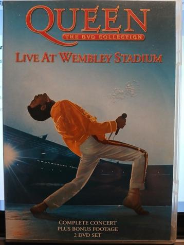queen - live at wembley stadion ( 2 dvd's met boekje ) beschikbaar voor biedingen