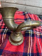 Antieke koperen scheepshoorn/toeter, Antiek en Kunst, Antiek | Gereedschap en Instrumenten, Ophalen of Verzenden