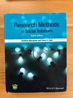 Research Methods in Social Relations, Boeken, Ophalen of Verzenden, Zo goed als nieuw, WO