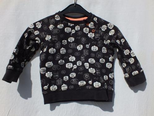 Stoer zwart-wit truitje.Mt 80.Merk Hema, Kinderen en Baby's, Babykleding | Maat 80, Zo goed als nieuw, Jongetje, Truitje of Vestje