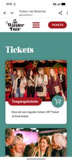 2 Tickets voor Margriet Winter Fair, Tickets en Kaartjes, Twee personen